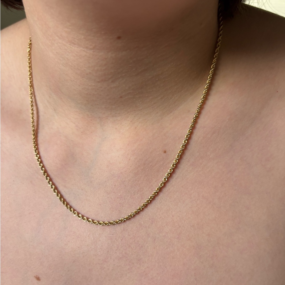 Elegant 14k Gold Chain Necklace